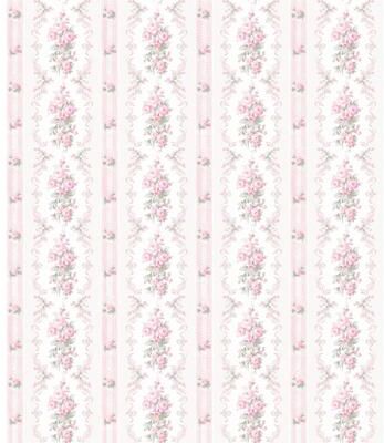 LoveShackFancy Dreamy Days Pink Parfait Peel and Stick Wallpaper