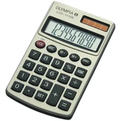 Olympia, Taschenrechner, Taschenrechner (Batteriebetrieb, Solarenergie)
