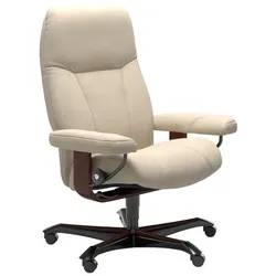 Stressless Bürostuhl Consul Office Leder Beige Batick Cream M (Medium)