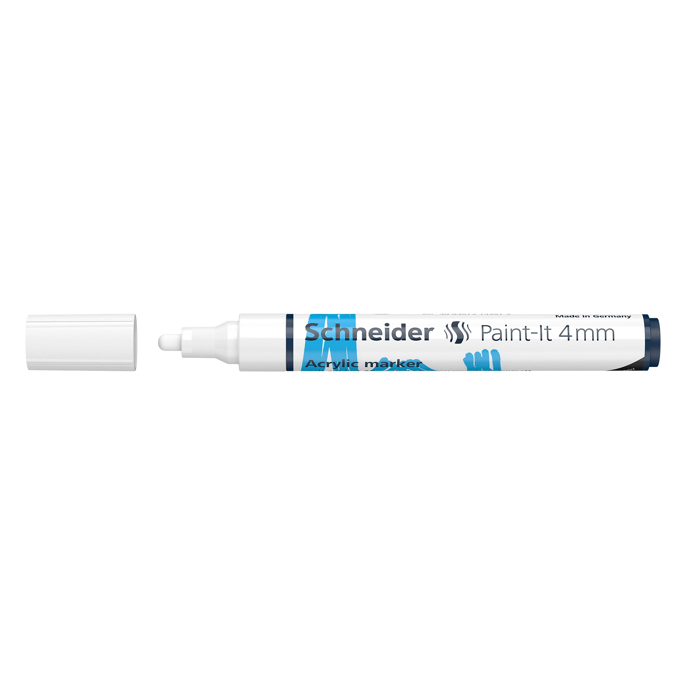 Schneider paint-it 320 Acrylmarker 4 mm 15 cm weiss (twm_971413)