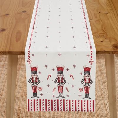 Avanti Linens "Avanti Nutcracker Candy 72"" Runner"