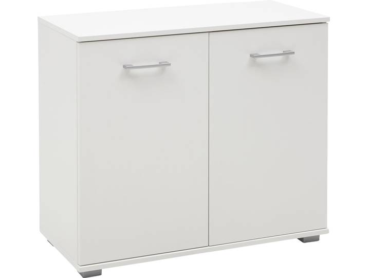 Hochkommode PRIESS Lindau , weiß, B:82cm H:71cm T:38cm, Holzwerkstoff, Sideboards, Türkommode