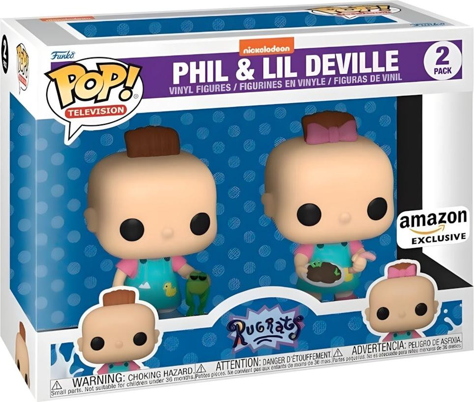 Northix Rugrats Phil & Lil Exclusieve set actiefiguren