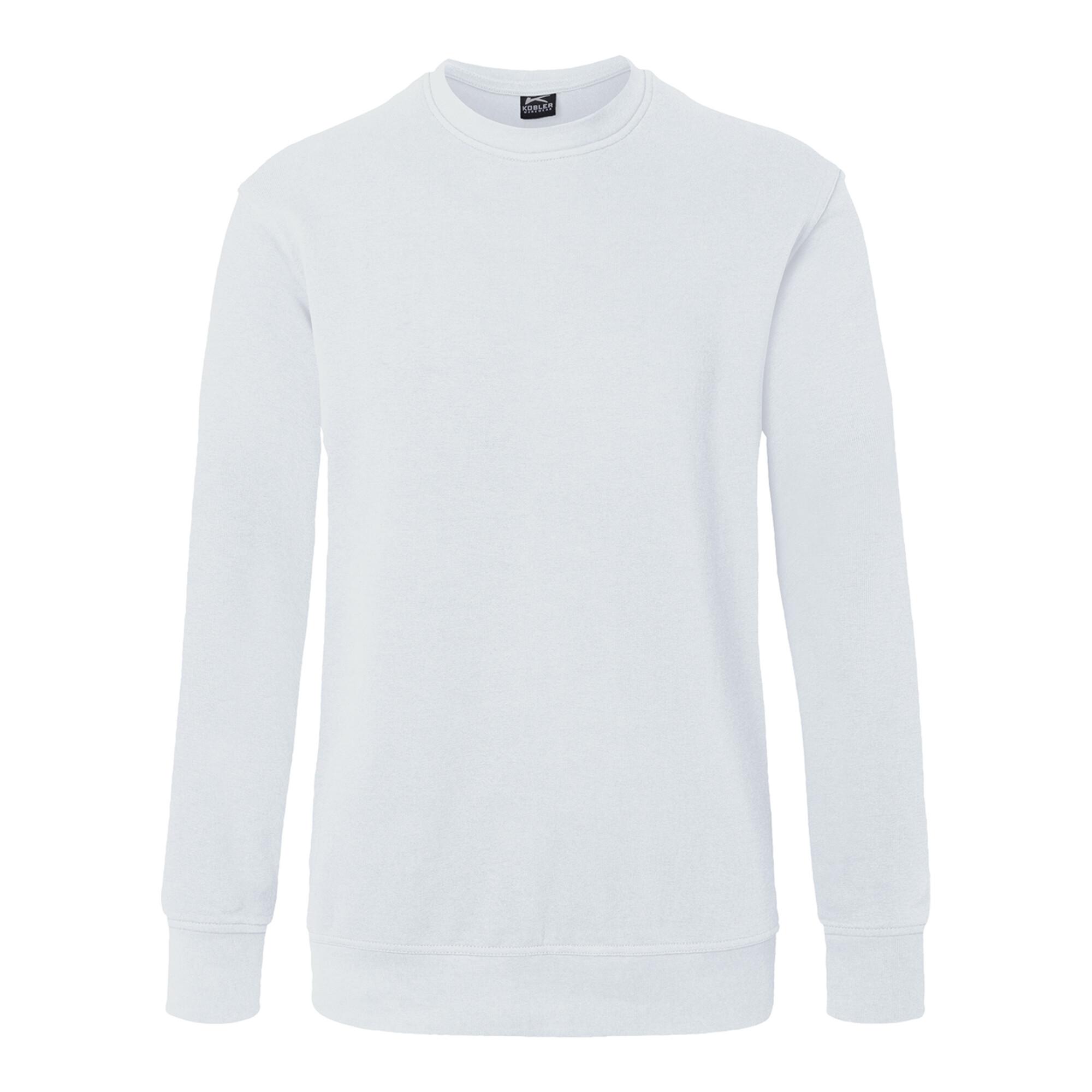 KÜBLER Sweatshirt weiß XXL ; Kübler Workwear (5234 6406-10-XXL)