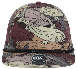 Imperial DNA014 The Golden Hour Cap in Olive Green/Tan size Adjustable   Polyester