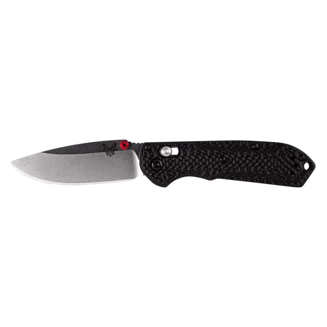 Benchmade Mini Freek Carbon Fiber Plain (7.62 cm) (136-591)