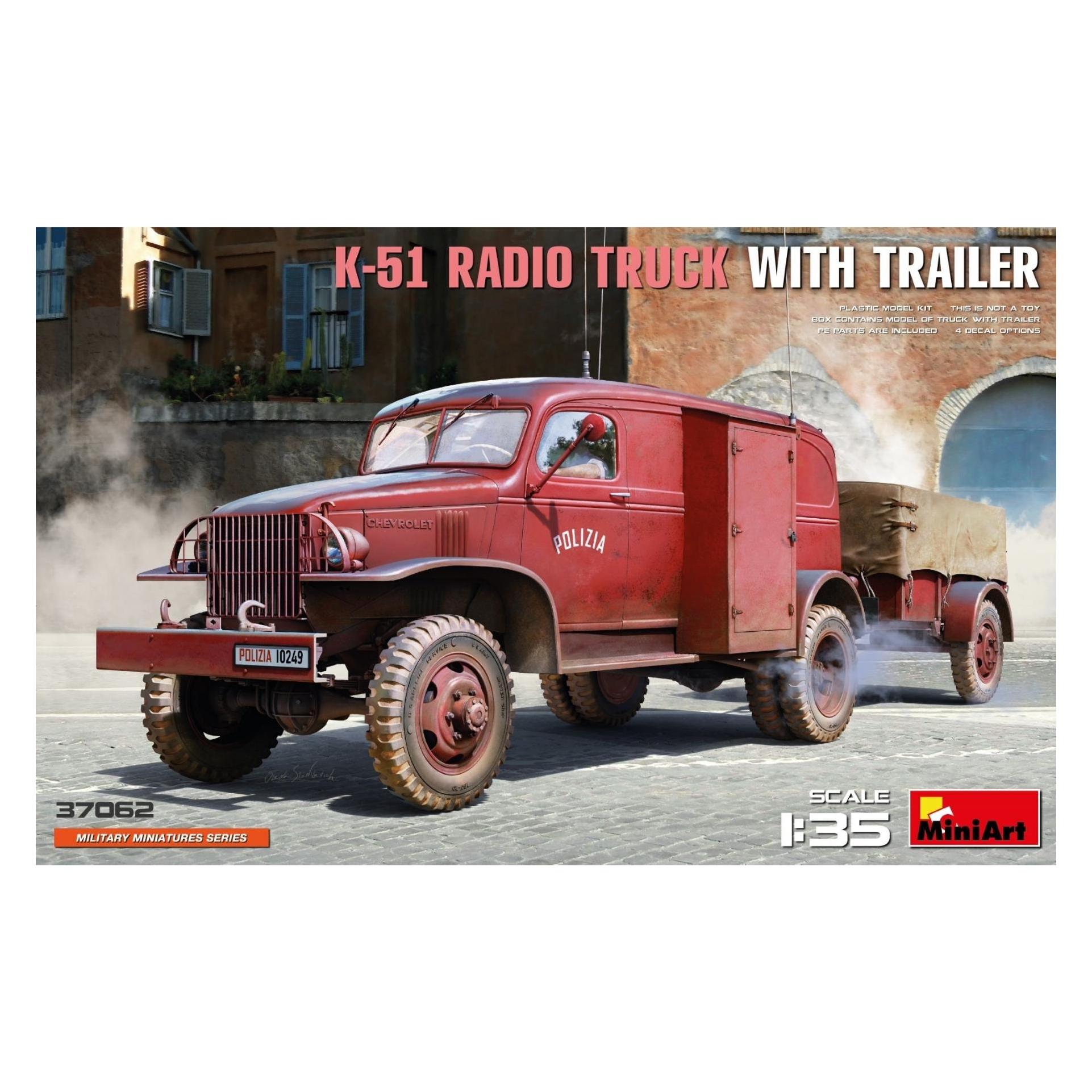 Other 1:35 K-51 Funk-Truck mit Anhgänger (550037062)