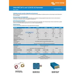 Victron Orion IP67 12/24-50 (1200W) - 0% MwST. (Angebot gemäß §12 USt Gesetz.)