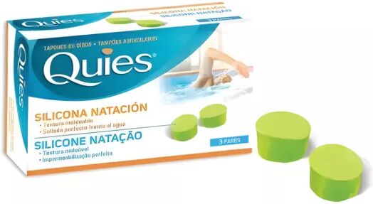 Quies Silicona Natación x3 Pares