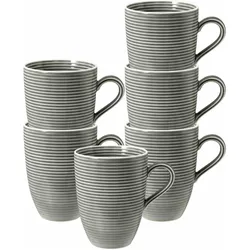 Seltmann, Tasse, Beat Color Glaze Kaffeebecher (350 ml, 6x)