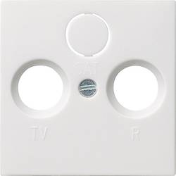 GIRA Schalterprogramm Abdeckung TV-, Radio-Steckdose System 55, Standard 55, E2, Event, Event Klar, Event Opak, Esprit, ClassiX Reinweiß, Matt 086927 1 St.