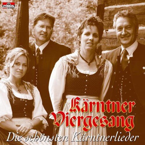 Kärntner Viergesang - Die Schönsten Kärntnerlieder - Preis vom 30.09.2026 22:30:23 h