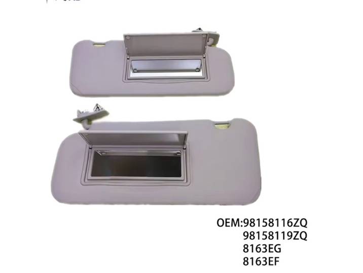 Pare-soleil intérieur de voiture, pour Peugeot 2008 3008 301 308 308S 408 508 pour citroën C5 98158119ZQ, 98158116ZQ