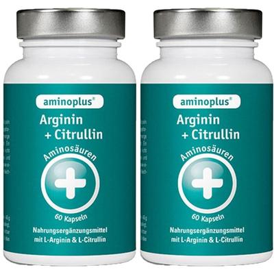 Aminoplus Arginin+Citrullin Kapseln 2x 2x60 St
