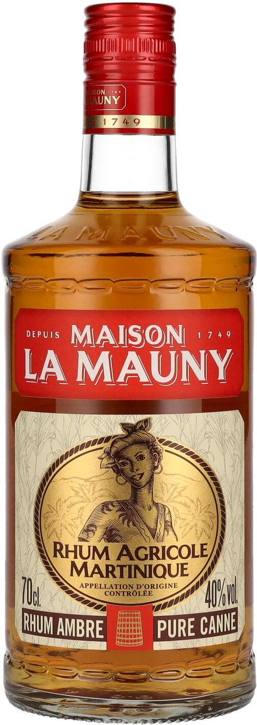 La Mauny Rhum Ambré Agricole Martinique 40% Vol. 0,7l