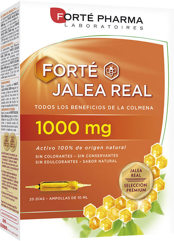 Forté Pharma Forté Royal Jelly ampoules de 1000 mg, 20 unités