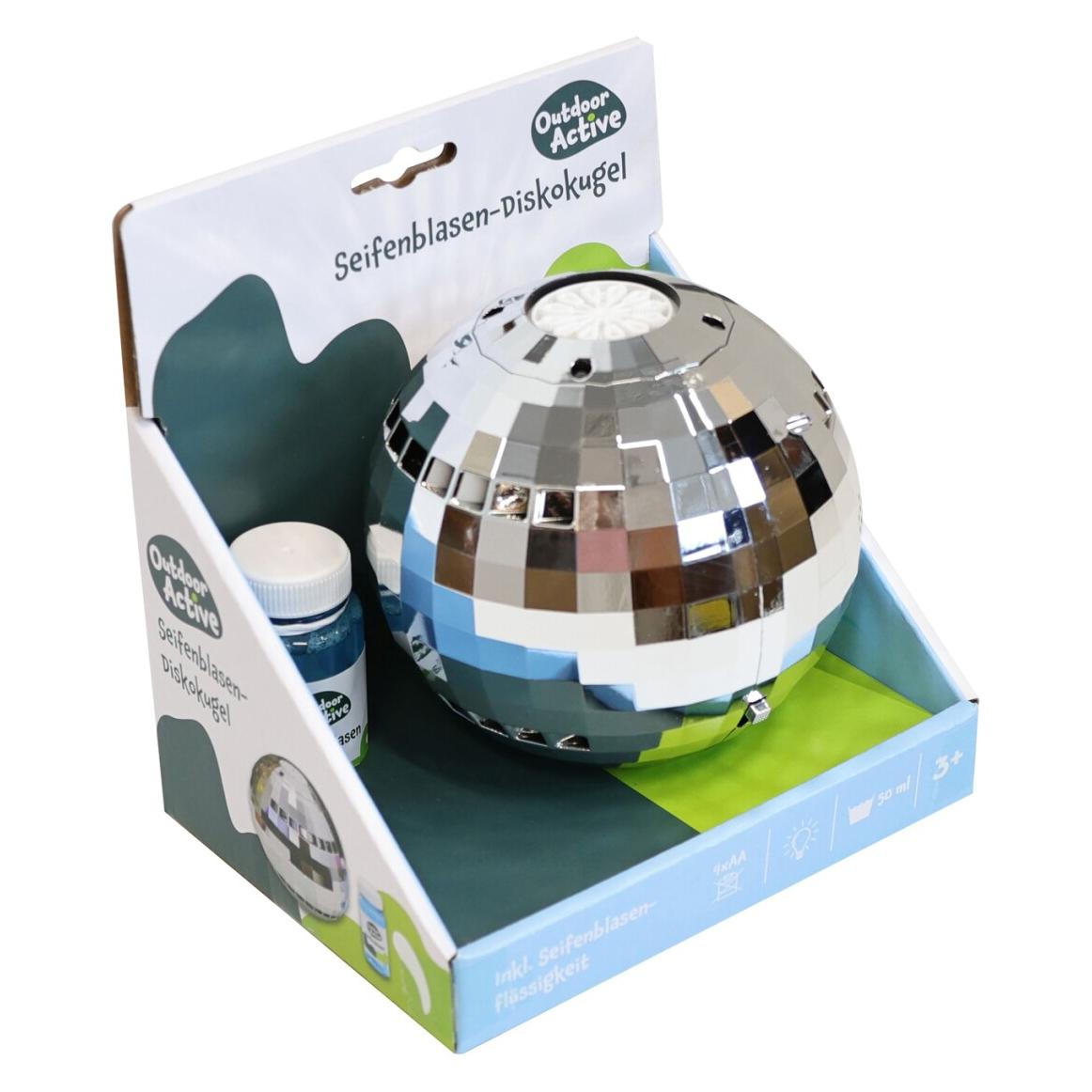 Outdoor Active Seifenblasen-Diskokugel, inklusive 55 ml (0086642387)