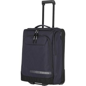 Travelite Reisetasche Kick Off, anthrazit, 55 cm, mit Rollen und 2 Außenfächern, aus Polyester, 44 Liter