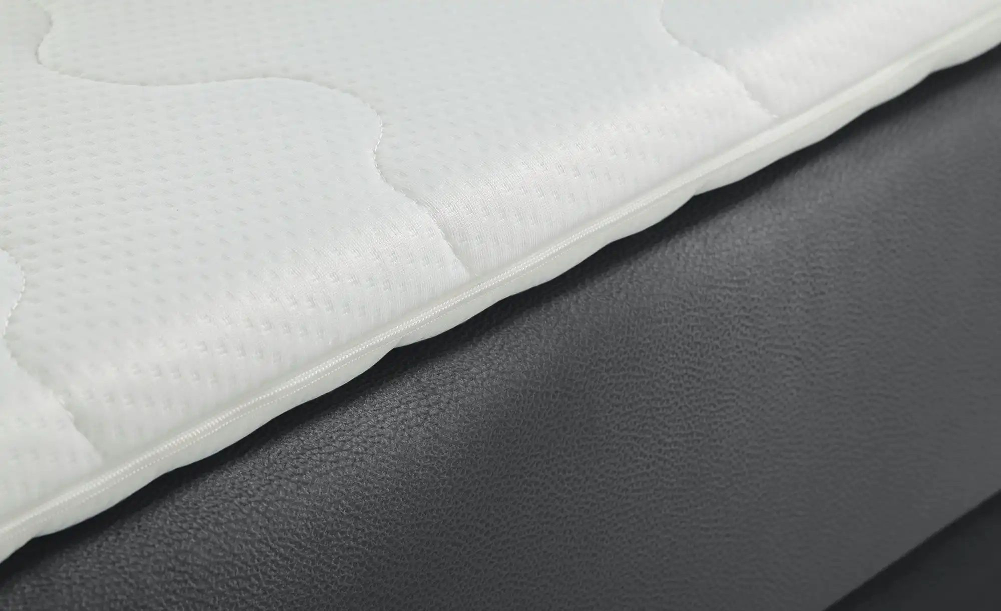 Höffner Boxspringbett  Weave ¦ blau ¦ Maße (cm): B: 160 H: 122