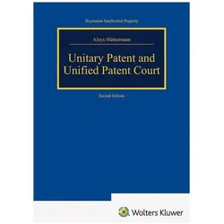 Unitary Patent and Unified Patent Court, Fachbücher von Aloys Hüttermann