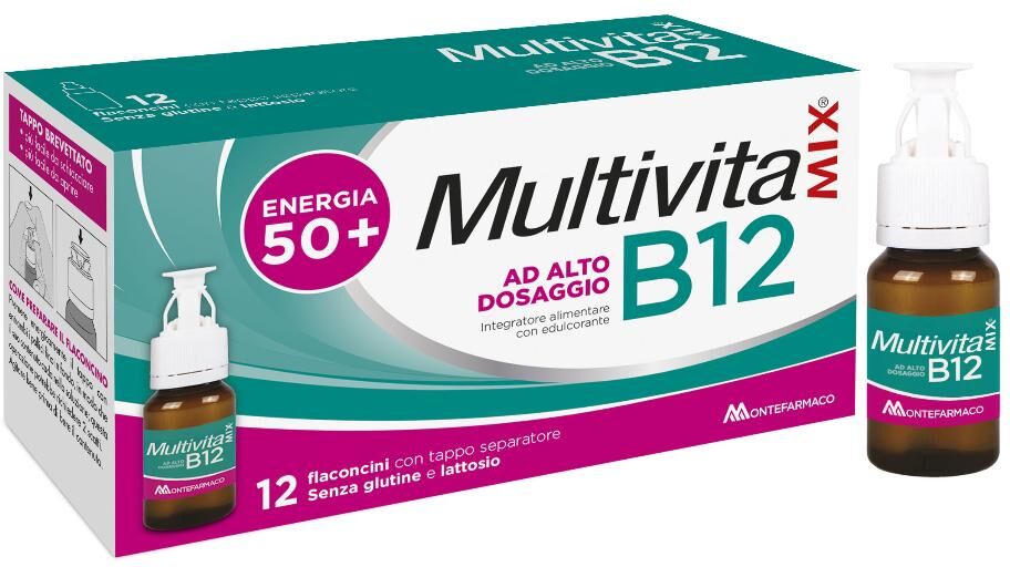 MONTEFARMACO OTC SpA MultivitaMIX B12, 12 Flaconcini