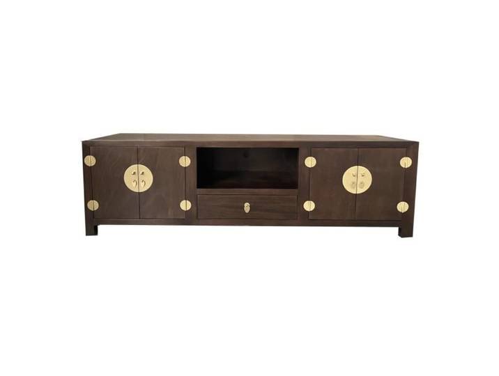 Meuble TV - Fine Asianliving - Chinois - Marron - 190x56x56cm - Ethnique