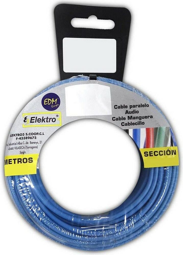 EDM Kabel, blauw, 20 meter