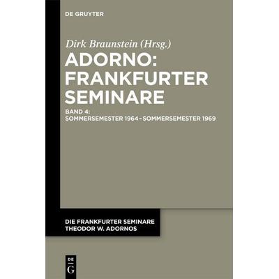 Sommersemester 1964 – Sommersemester 1969, Gebundene Ausgabe von , De Gruyter, 978-3-11-070735-9