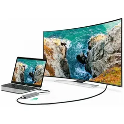 Ugreen USB-C Hub (USB-C, 5 Ports), Dockingstation + USB Hub, Grau