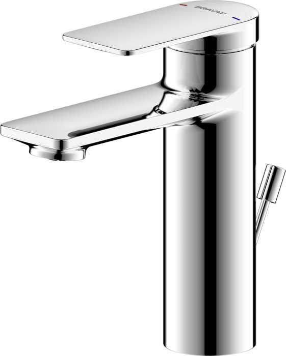 Bravat Milano Waschtischarmatur 3564012 mit Ablaufgarnitur, chrom