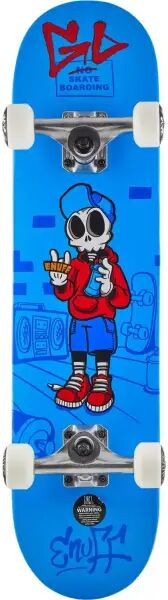 Skateboard Komplettboard Enuff Skully (7.25" - Blau)