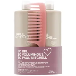Paul Mitchell Big Extra-Body + Detangler Comb Save on Duo