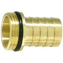 Schlauchtülle 1''AG, Tülle 1'', Vaterteil, mit Bund und O-Ring