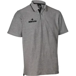 DERBYSTAR Ultimo Poloshirt grau M