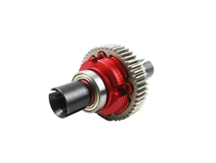 Auto Differential Passend für 1/5 ROFUN BAHA ROVAN KM 5B 5T 5SC Buggy Truck Differential Diff Gear(CNC Red)