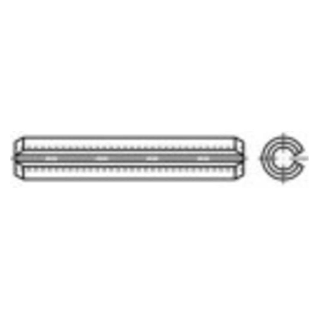 Toolcraft Spannstifte Federstahl (TO-5439636)
