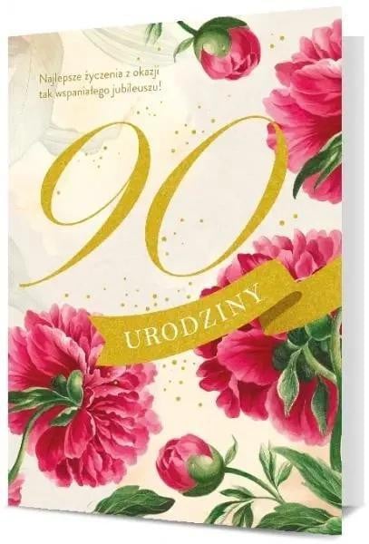 Pan Dragon Verjaardagskaart 90 jaar B6 met envelop
