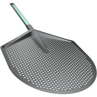 Pro Pizzaschieber XL, 16", Grillbesteck grau/grün, für Pizzen bis ca. Ø 40cm
