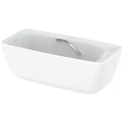 TOTO Floating Badewanne, eckig, freistehend, 1700x800x575mm, mit Wannengriffen, Recline Comfort, PJY1724HPWEE#MW, PJY1724HPWEEMW