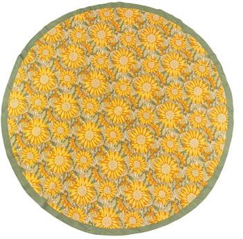 Couleur Nature Sunflower 70-inch Round Tablecloth