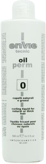 Envie Tecnic oil perm 0 permanente arricciante capelli naturali e grossi 500