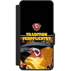 Nivocase Klapphülle für Samsung Galaxy S26+ Handyhülle aus Kunst Leder NIVOflip schwarz Fanartikel SG (Samsung Galaxy S26+), Smartphone Hülle, Schwarz
