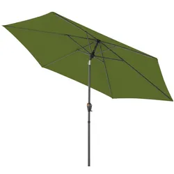 Doppler Marktschirm myZone PushUp Ø 300 cm Aluminium Grün Kiwi