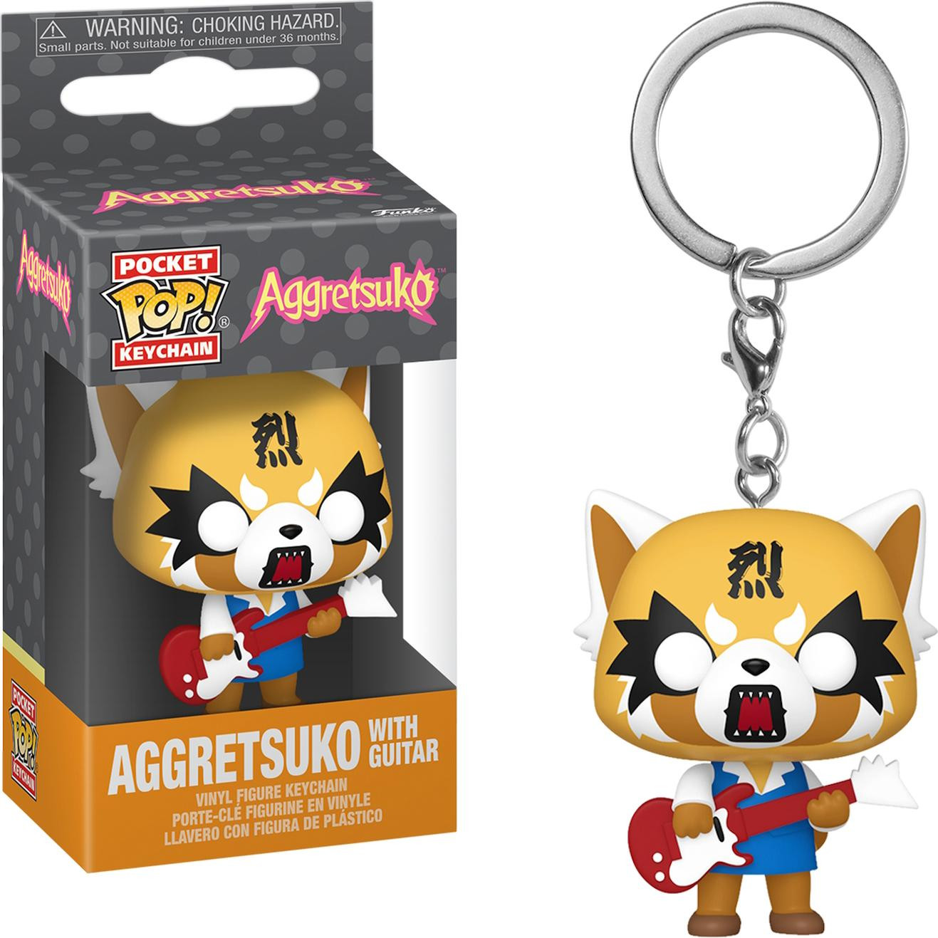 Funko Aggretsuko Sleutelhanger met gitaar