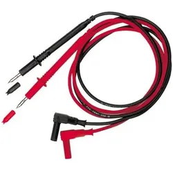 Elma Instruments, Messleitung, Satz mit 1 schwarzem und 1 rotemPVC-Kabel 1 mm2, 1 m lang.