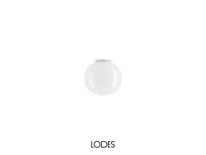 Lodes Wand- und Deckenleuchte Volum Outdoor, mundgeblasenes Glas