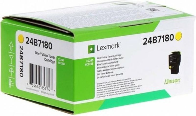 Lexmark 24B7180 - Gelb - Toner