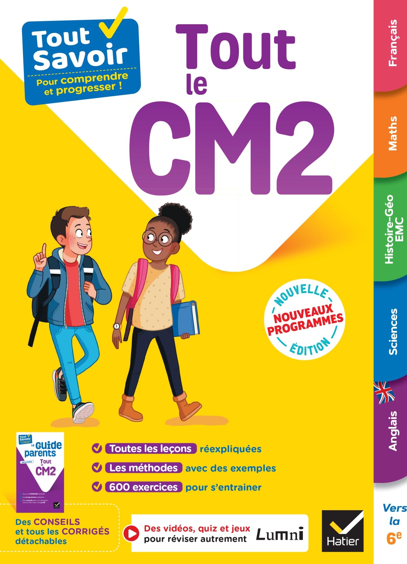 Stéphanie Grison - Tout le CM2 : tout savoir pour comprendre et progresser ! : nouveaux programmes - Preis vom 10.10.2026 11:48:34 h