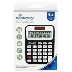 MediaRange MROS190 Taschenrechner Desktop Einfacher Taschenrechner Schwarz, Weiß