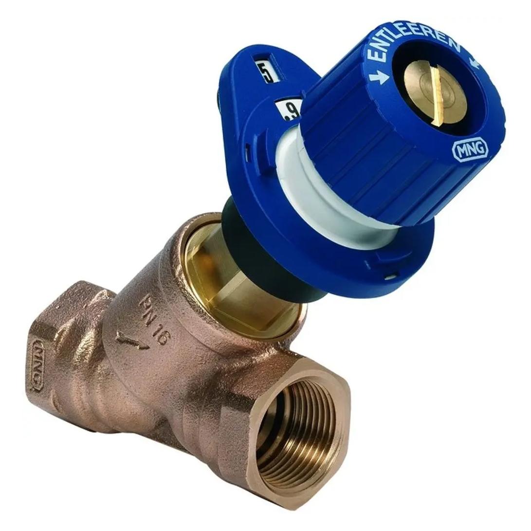 Pittway SARL Honeywell Strangregulierv. Kombi-3-Plus blau, für Rücklauf, Muffe 3/8 (V5010Y0010)